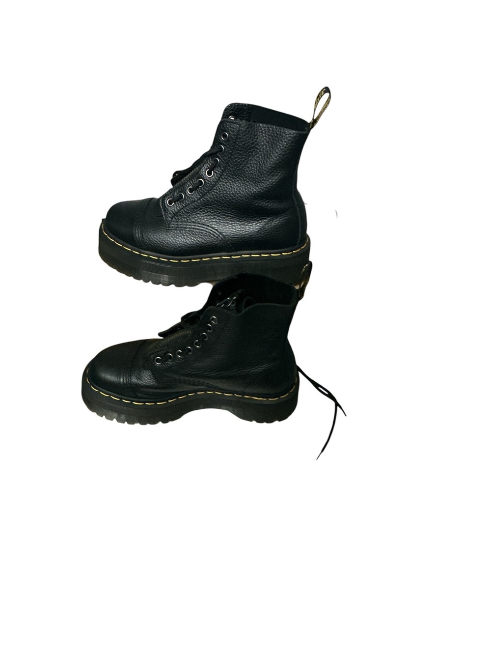 Dr. Martens Sinclair Front Zip Platform Combat Boot - Picture 8 of 15